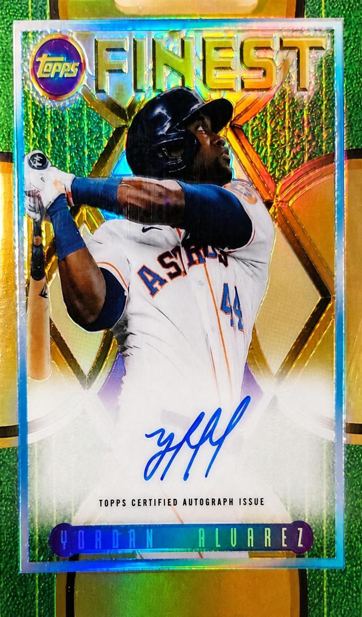 2022 Yordan Alvarez #95FA-YA