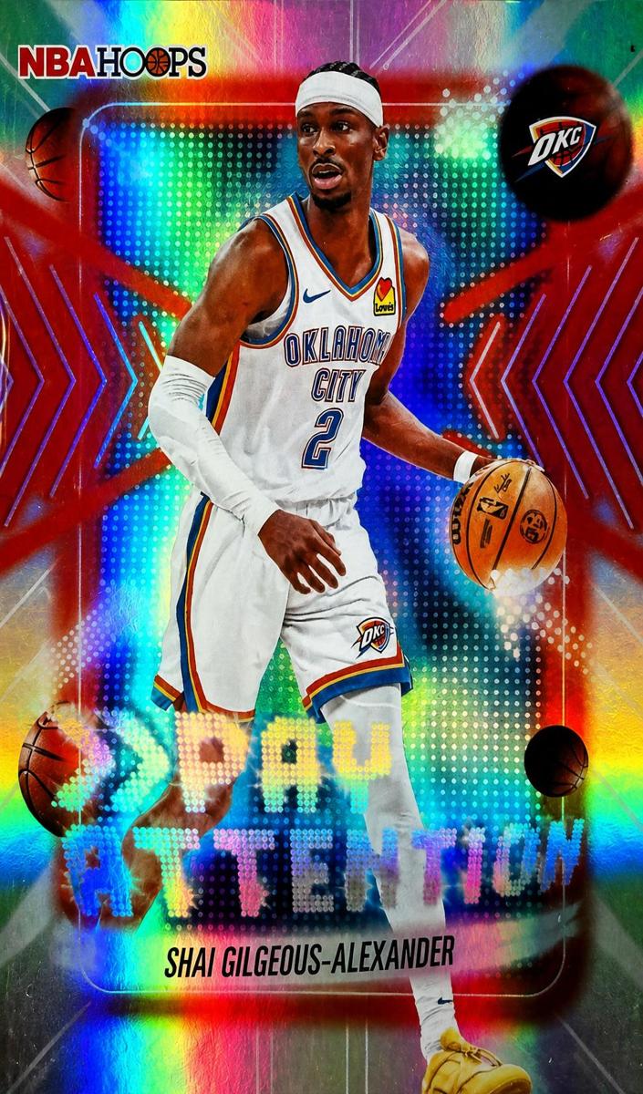 2025 Shai Gilgeous-Alexander [Rainbow] #PA-12