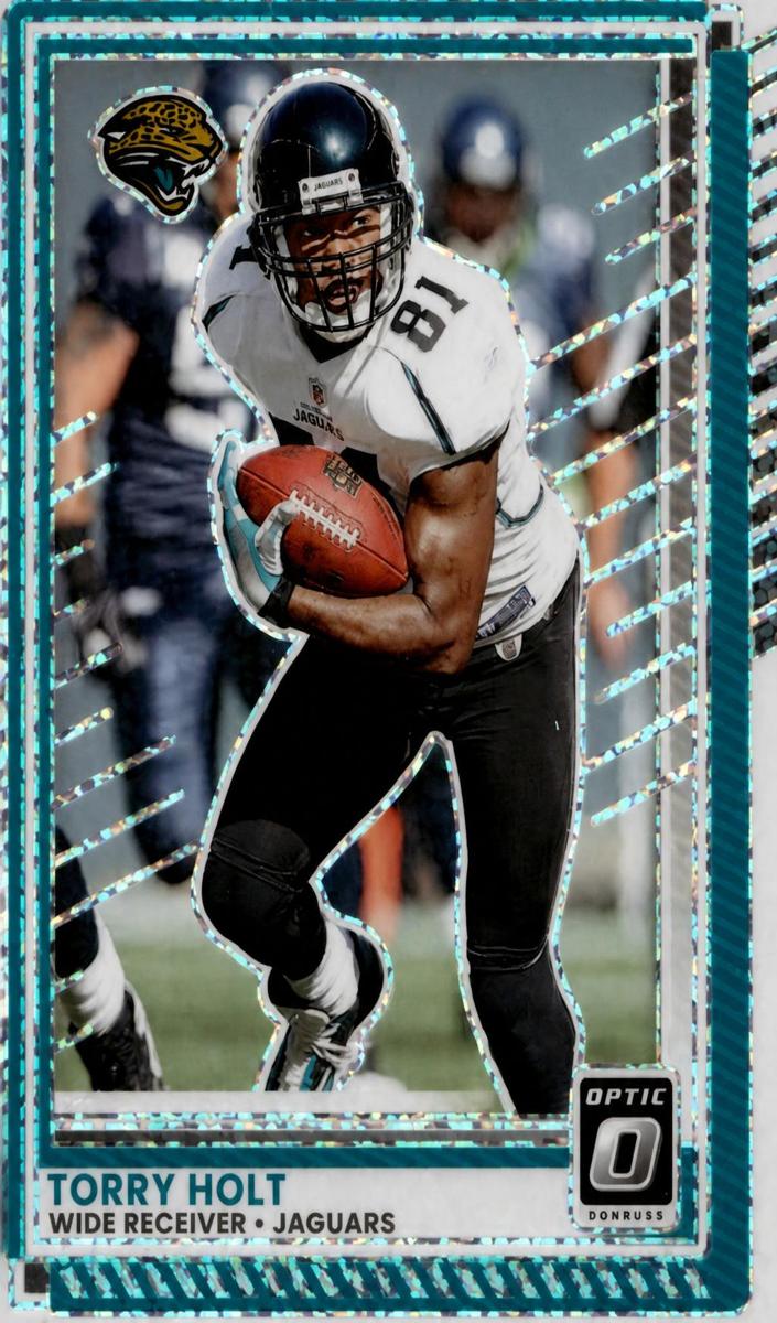 Torry Holt 2025 Donruss Optic Football card