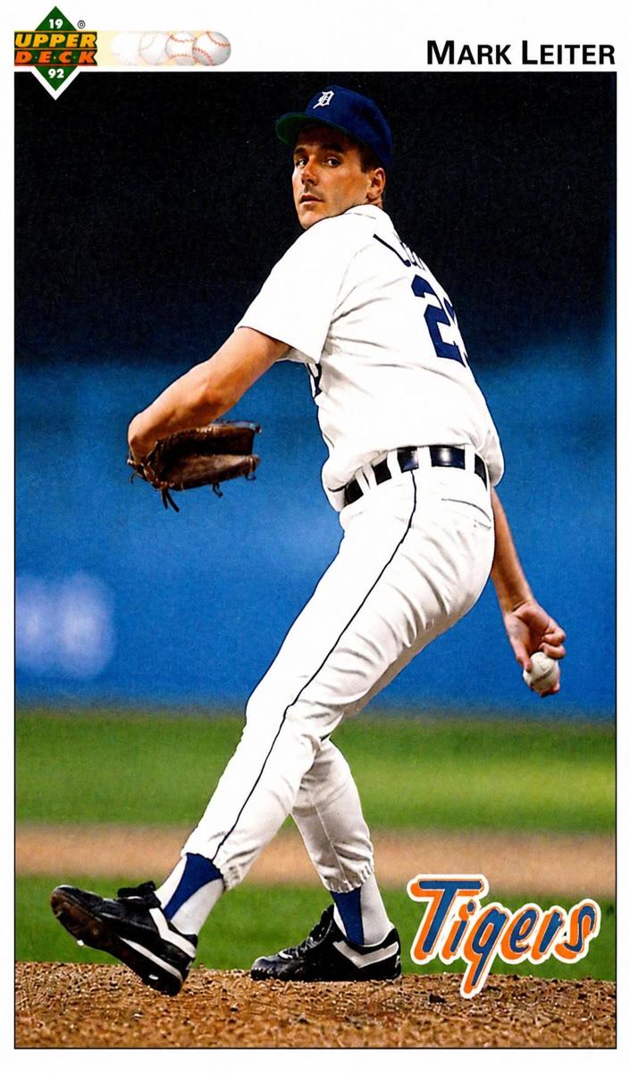 1992 Upper Deck Mark Leiter #319 card