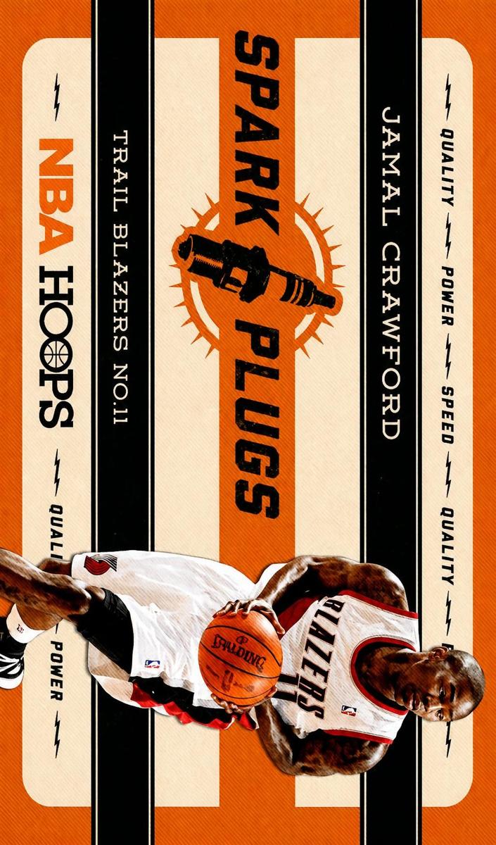 2012 Panini Hoops Jamal Crawford #19 card