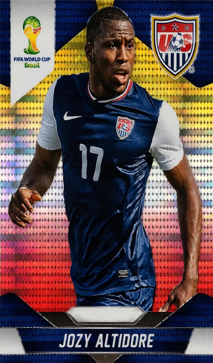 2014 Jozy Altidore [Yellow and Red Pulsar] #71