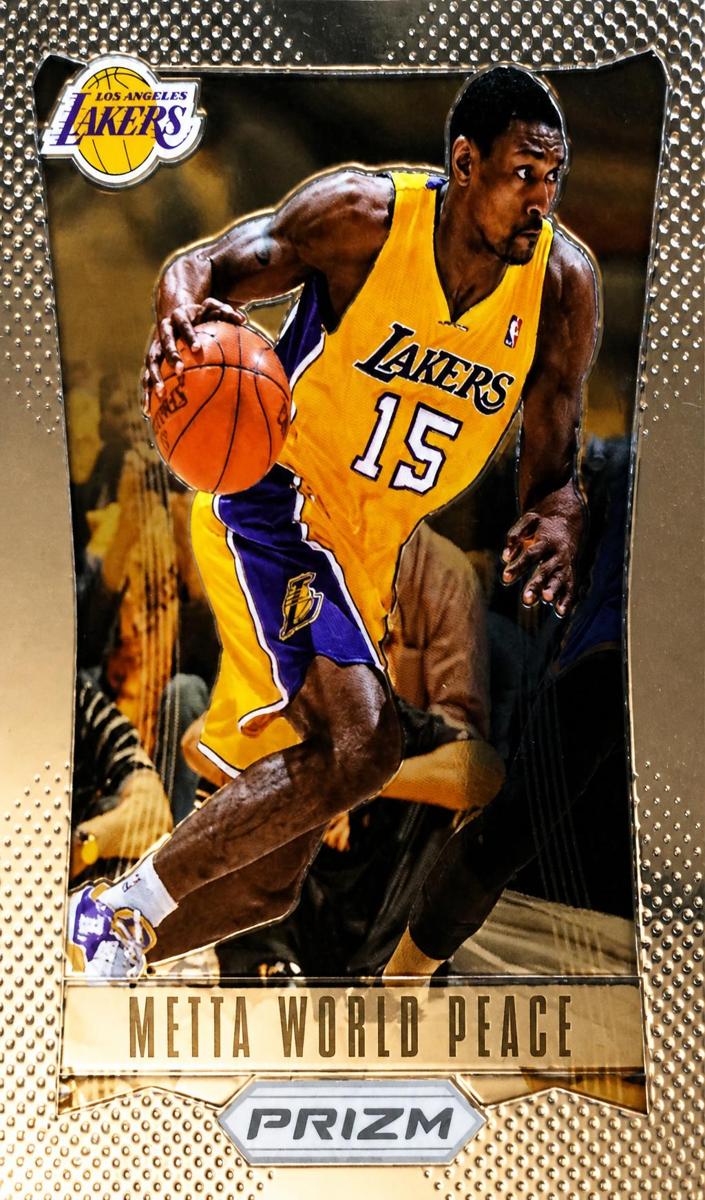 2012 Panini Prizm Metta World Peace #147 card