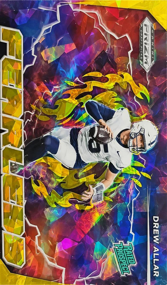 2025 Panini Prizm Draft Picks Drew Allar [Gold Ice] #F-DAR card
