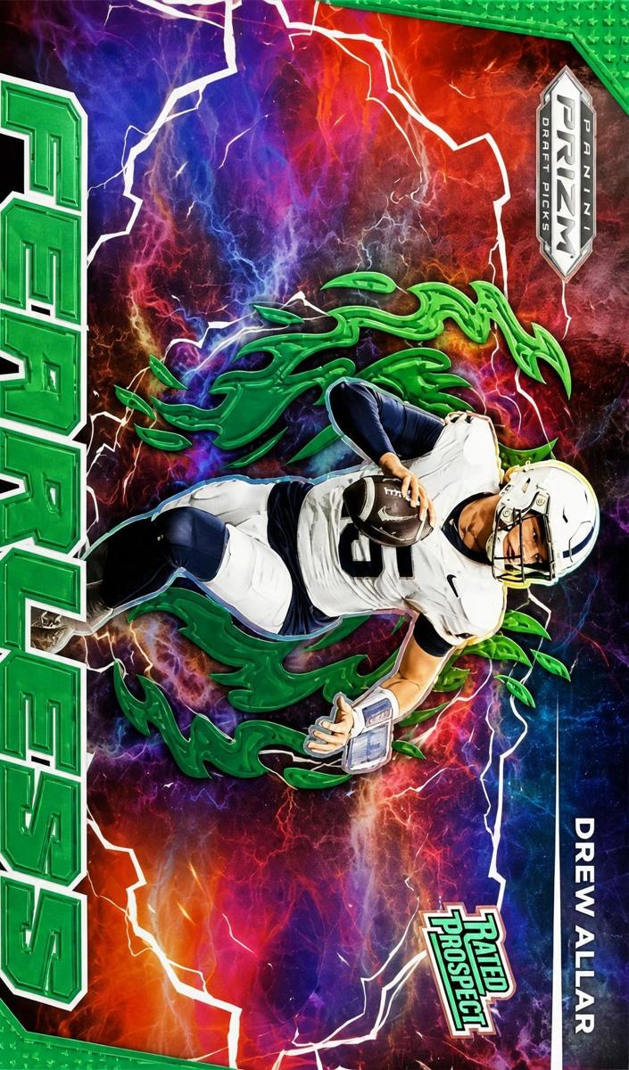 2025 Panini Prizm Draft Picks Drew Allar [Green] #F-DAR card