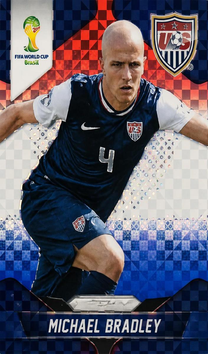 2014 Michael Bradley [Red White and Blue Plaid] #68