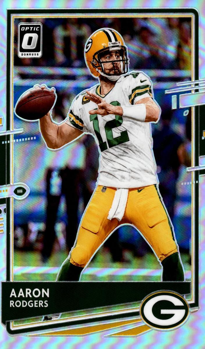 2020 Donruss Optic Aaron Rodgers #38 card