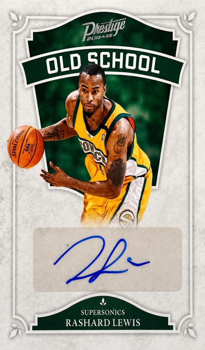 2022 Panini Chronicles Rashard Lewis #OSA-RLW card