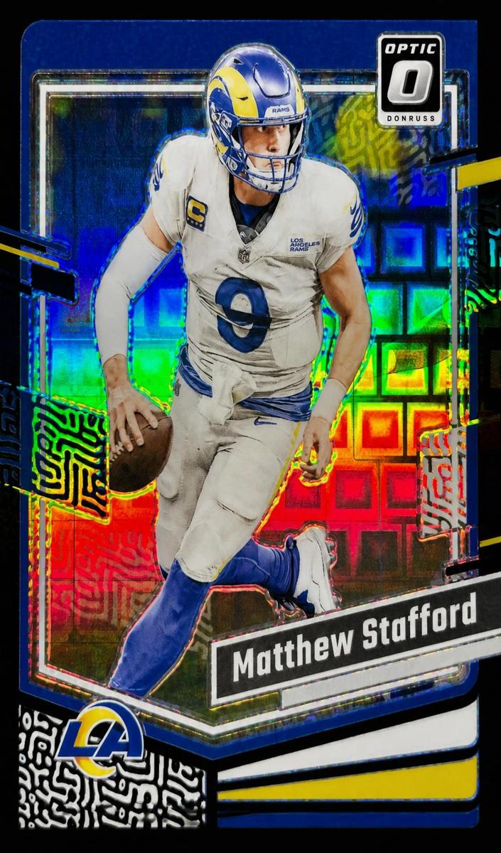 Matthew Stafford 2023 Donruss Optic Football card