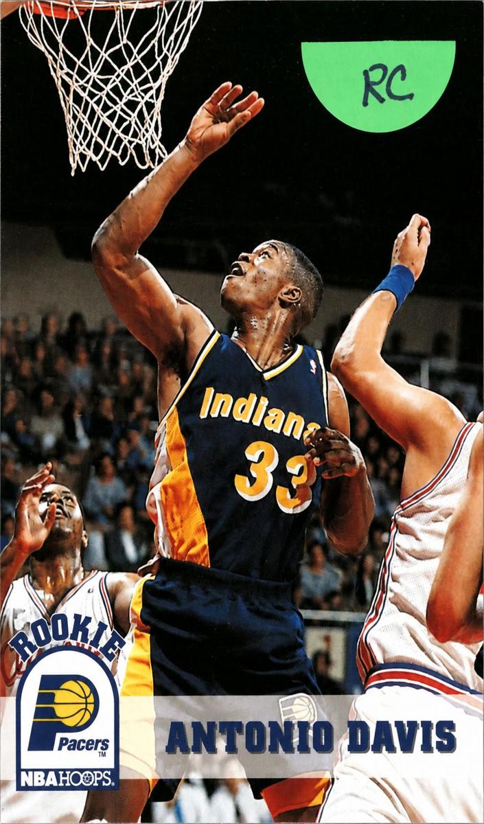 1993 Hoops Antonio Davis #345 card