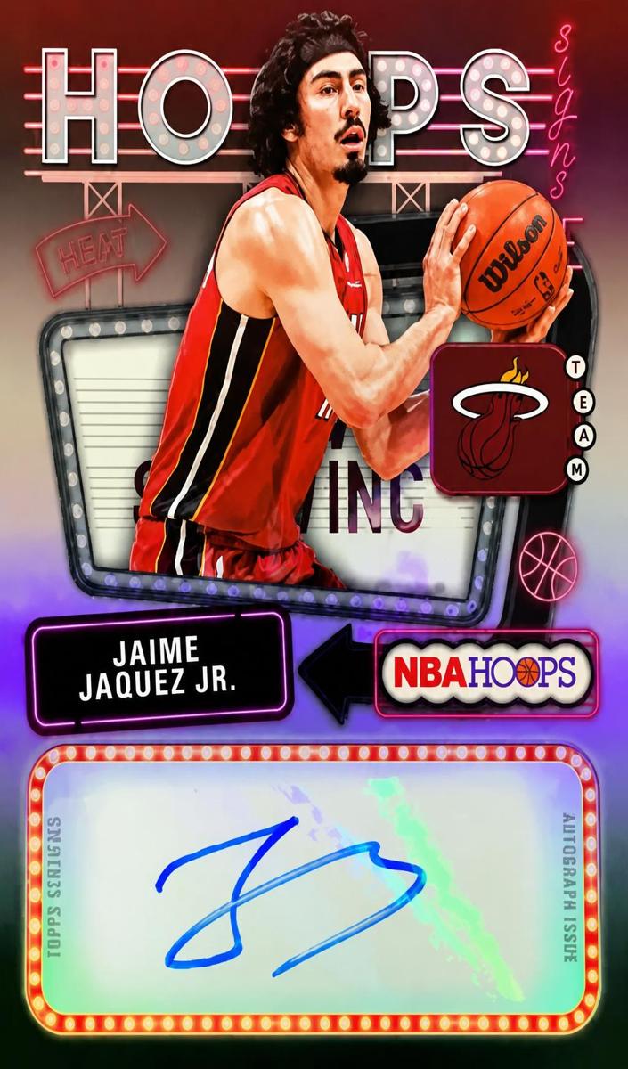 2025 Jaime Jaquez Jr. #HS-JJ