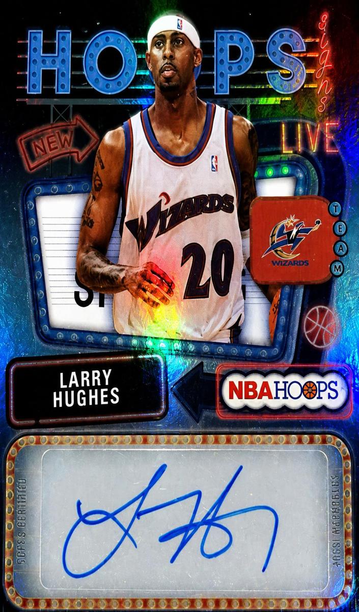 2025 Topps NBA Hoops Larry Hughes #HS-LHU card