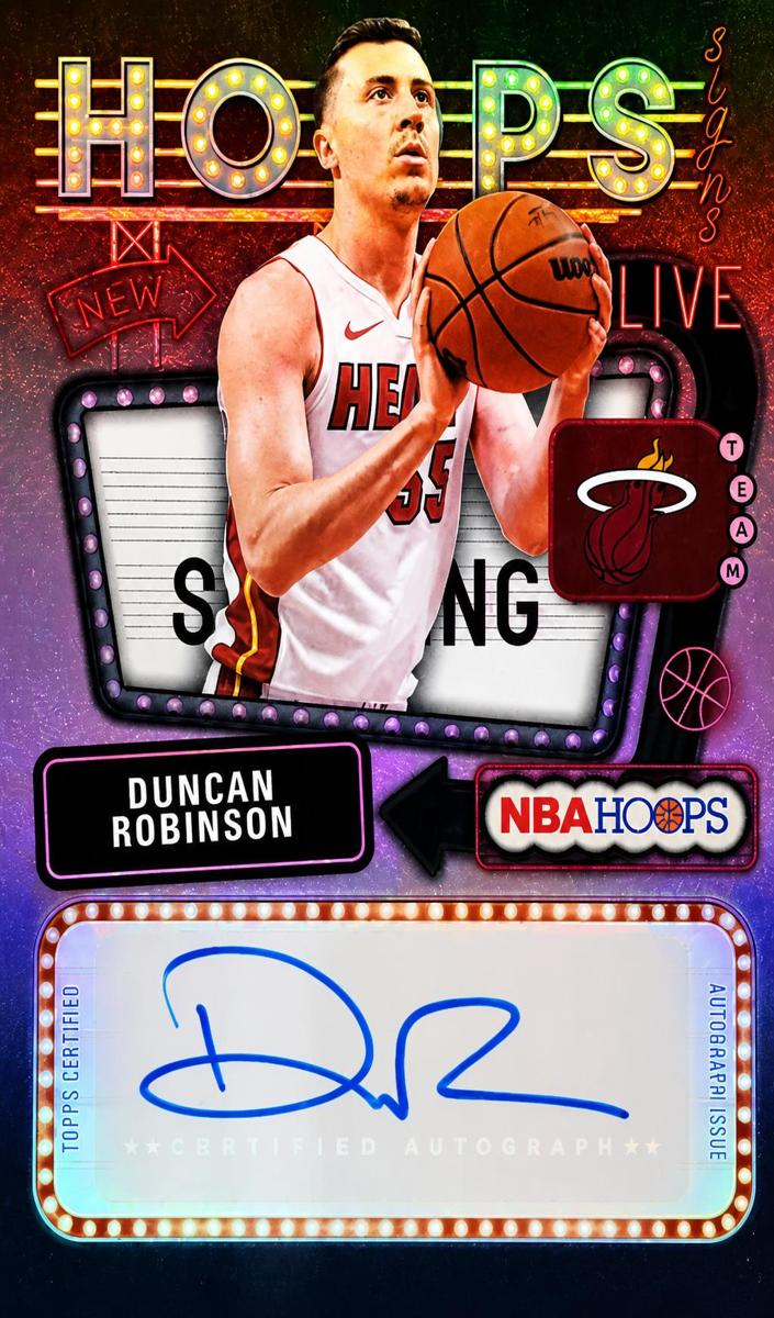 2025 Duncan Robinson #HS-DR