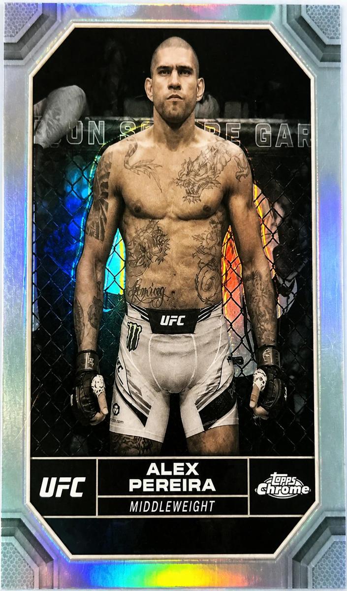 2024 Alex Pereira [Negative Refractor] #4