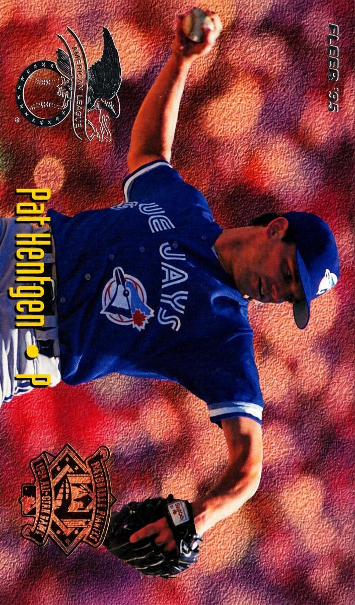 1995 Fleer Pat Hentgen #22 card