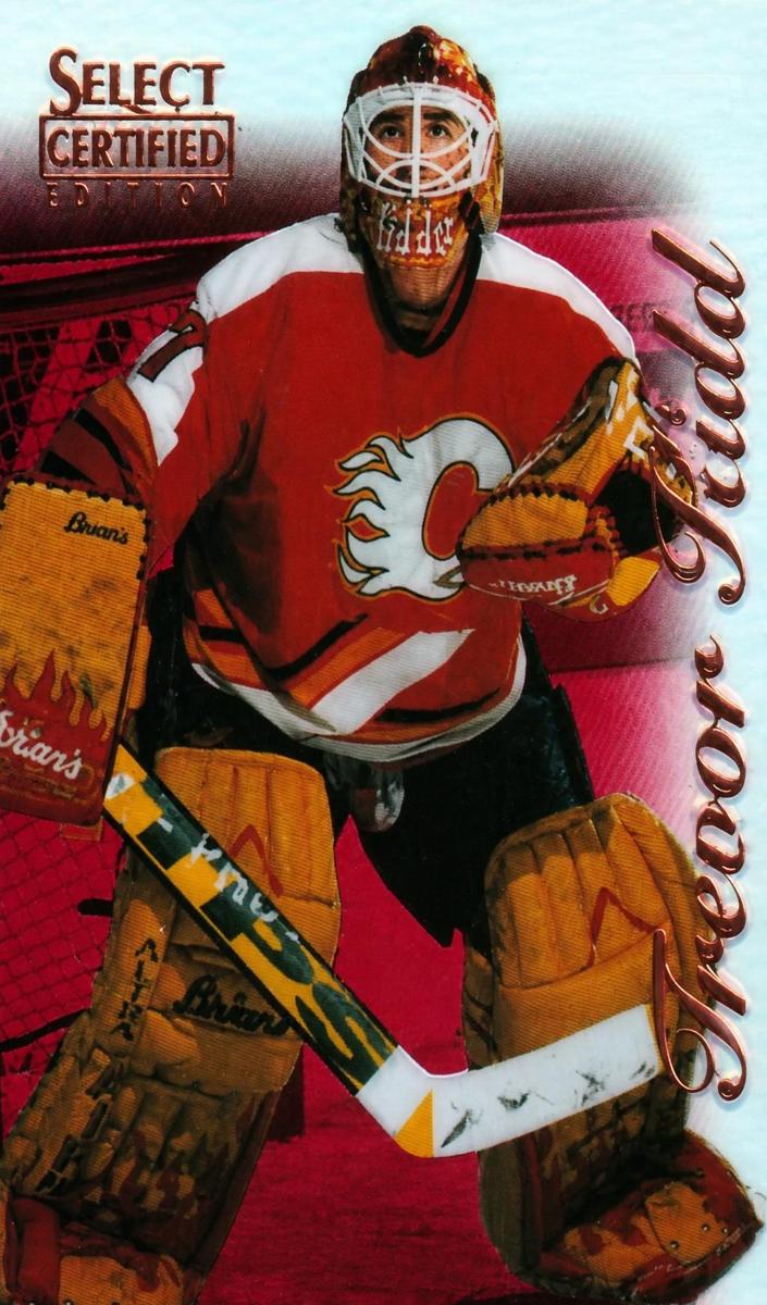 1996 Select Certified Trevor Kidd [Mirror Red] #21 card