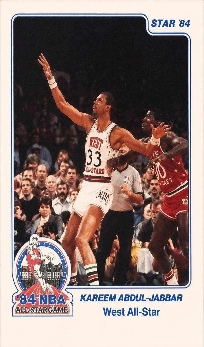 1984 Kareem Abdul-Jabbar [Denver Police] #14