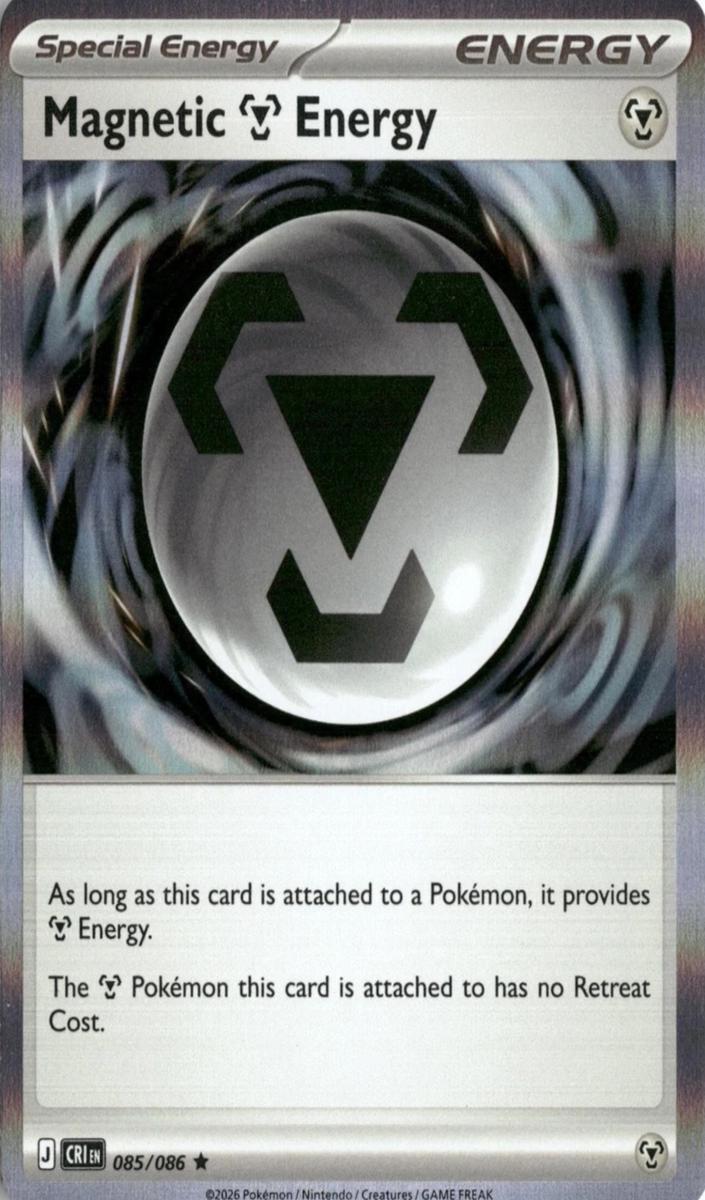 Magnetic M Energy 2026 Pokemon Mega Evolution Chaos Rising