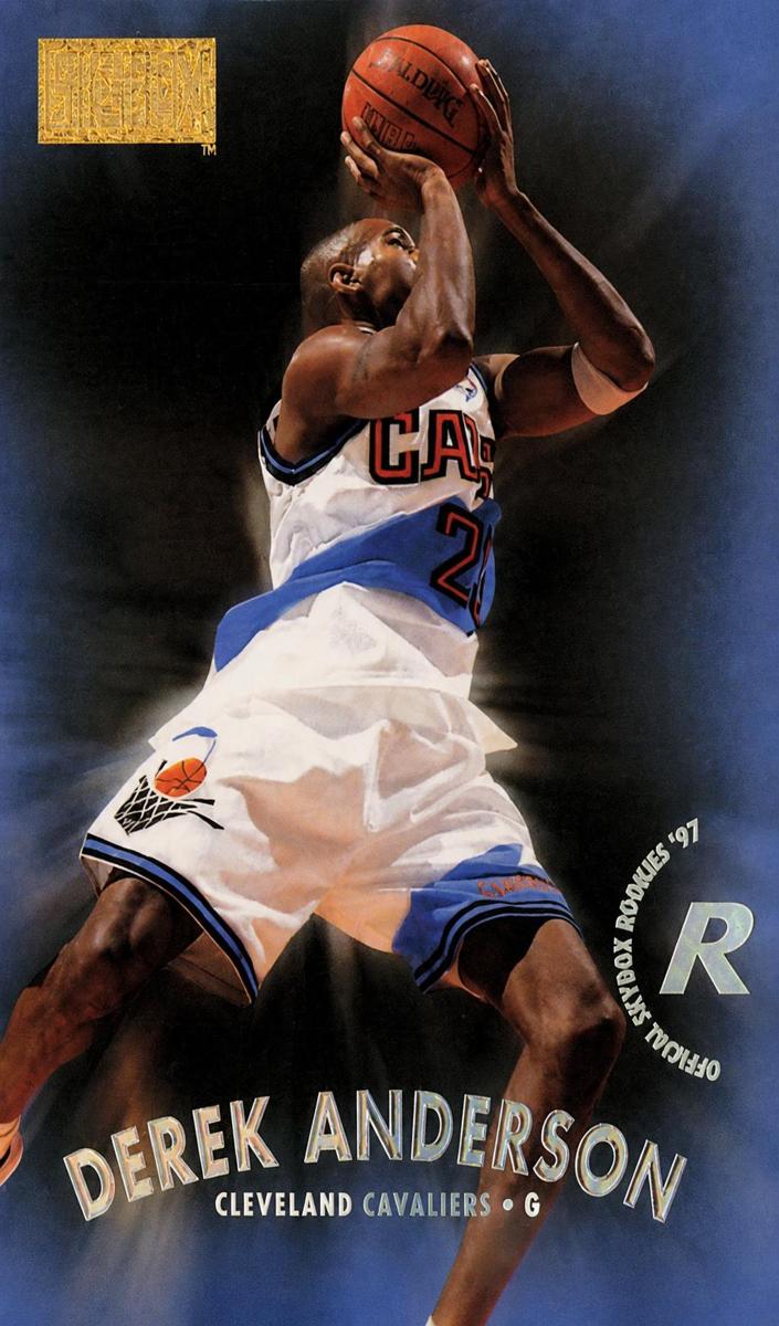 1997 Skybox Premium Derek Anderson #195 card