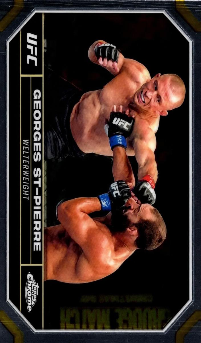 2024 Georges St-Pierre [Gold Refractor] #68