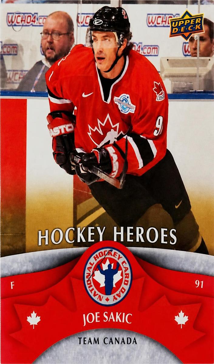 2013 Joe Sakic #NHCD12