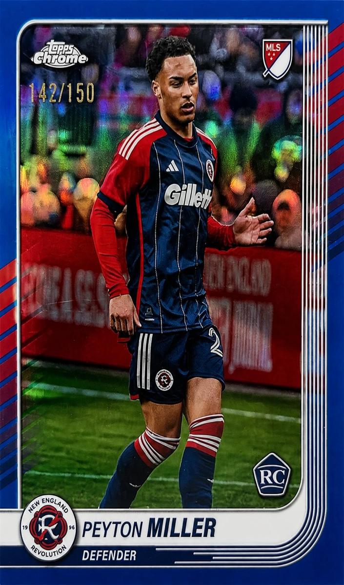 2025 Peyton Miller [Blue Refractor] #15
