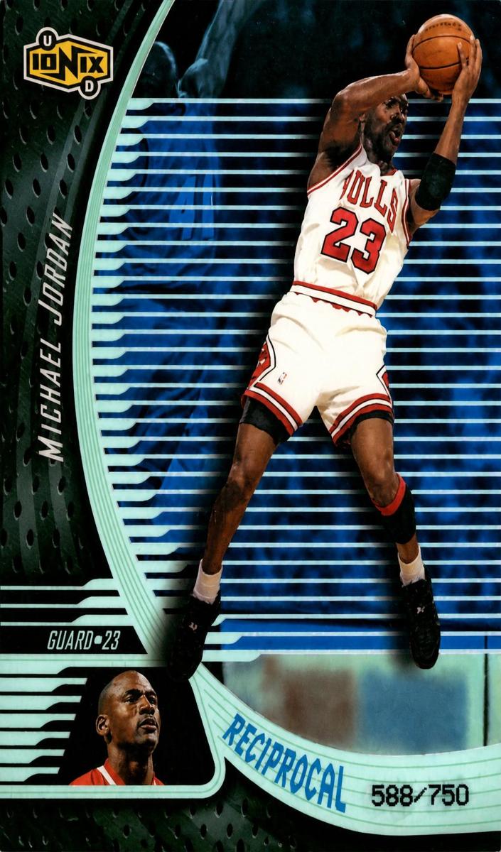 1998 Upper Deck Ionix Michael Jordan #R3 card