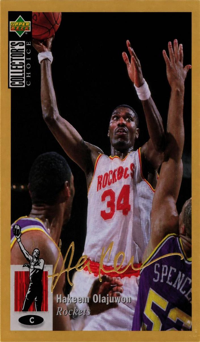 1994 Hakeem Olajuwon [Gold Signature] #34