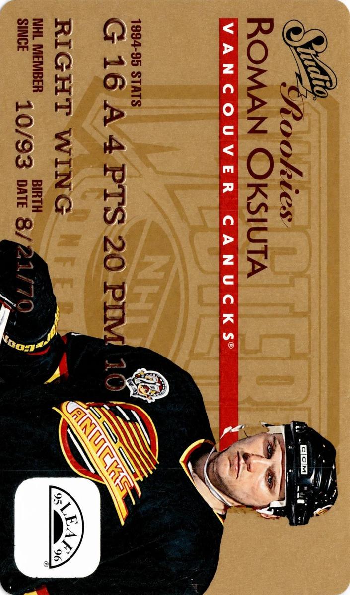 1995 Roman Oksiuta #16