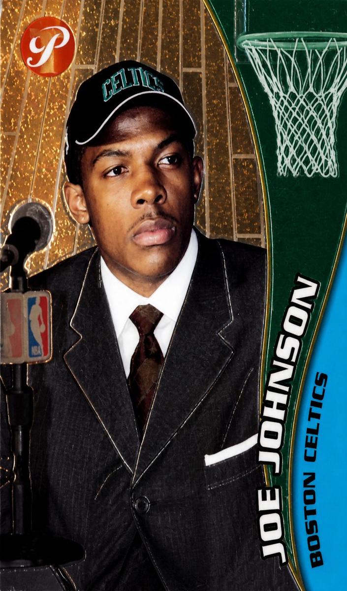 2001 Topps Pristine Joe Johnson #72 card