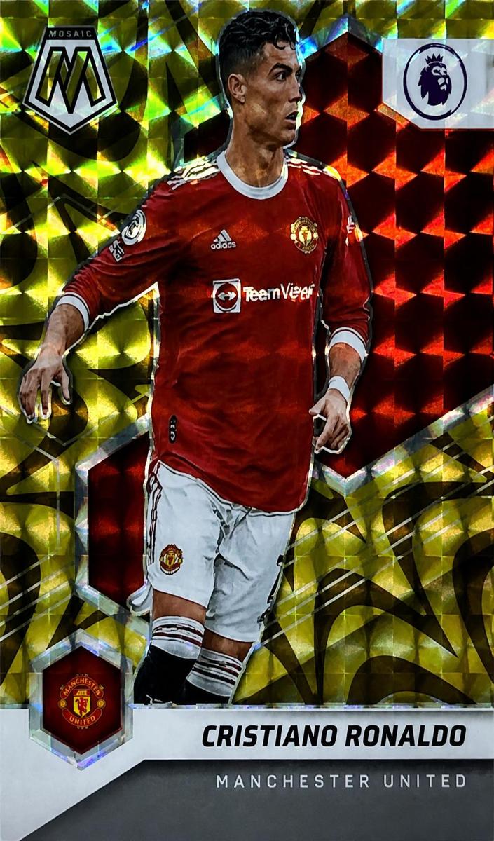 2021 Cristiano Ronaldo [Reactive Gold] #142