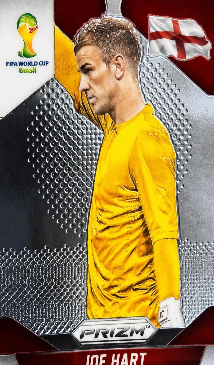 2014 Panini Prizm World Cup Joe Hart #134 card