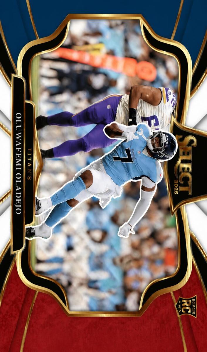 Oluwafemi Oladejo 2025 Select Football card