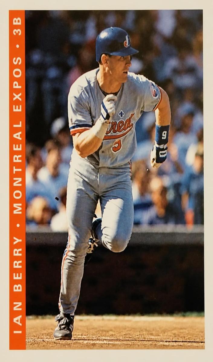1993 Fleer Sean Berry #458 card