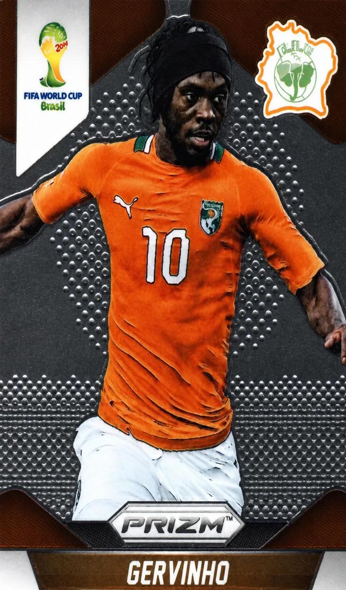 2014 Panini Prizm World Cup Gervinho [El Samba] #62 card