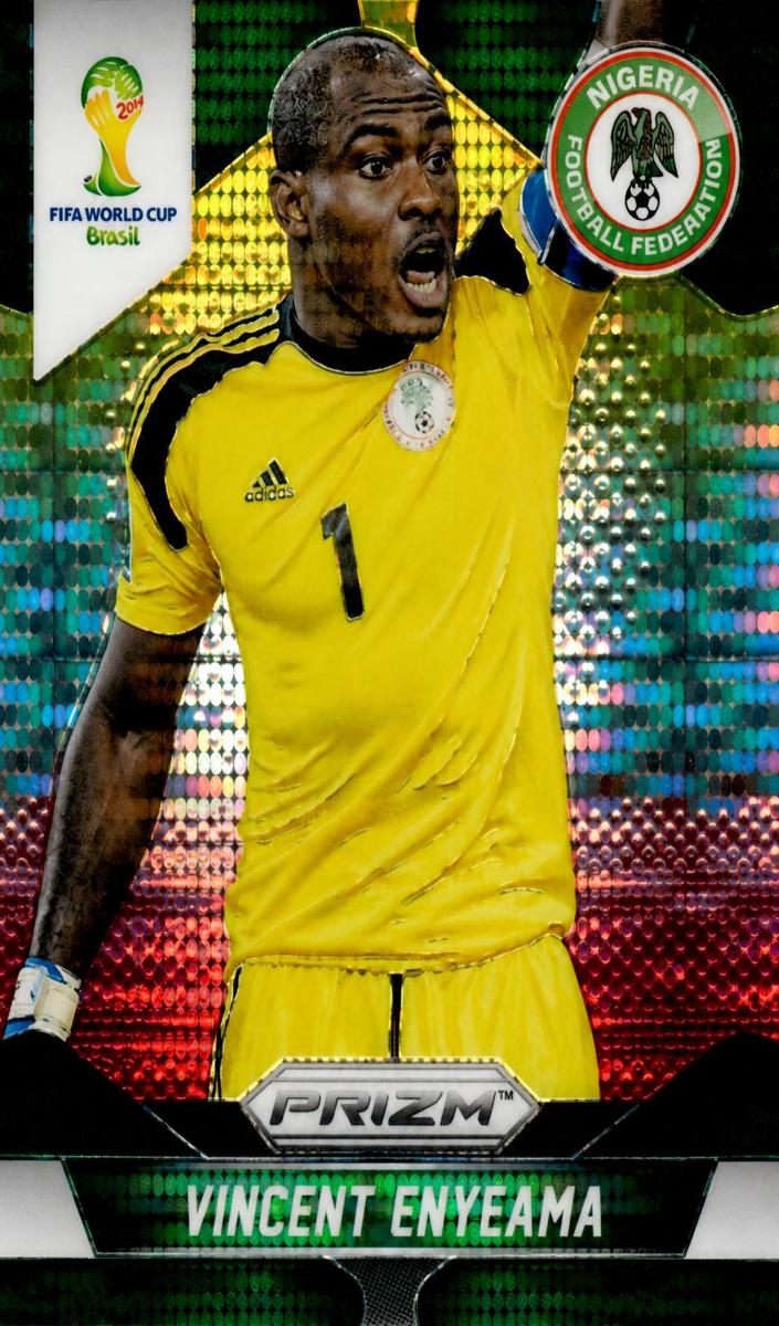 2014 Panini Prizm World Cup Vincent Enyeama [Green] #150 card