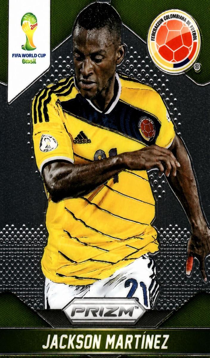 2014 Panini Prizm World Cup Jackson Martinez #54 card