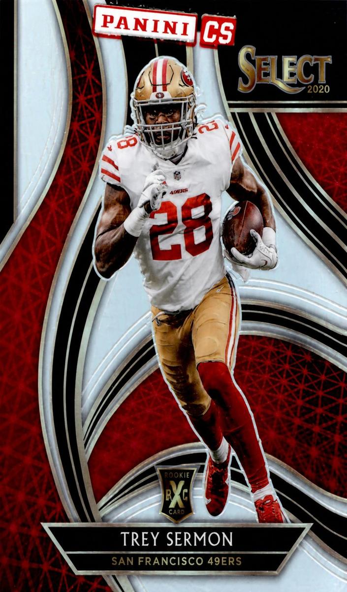 2020 Panini Select Trey Sermon #409 card