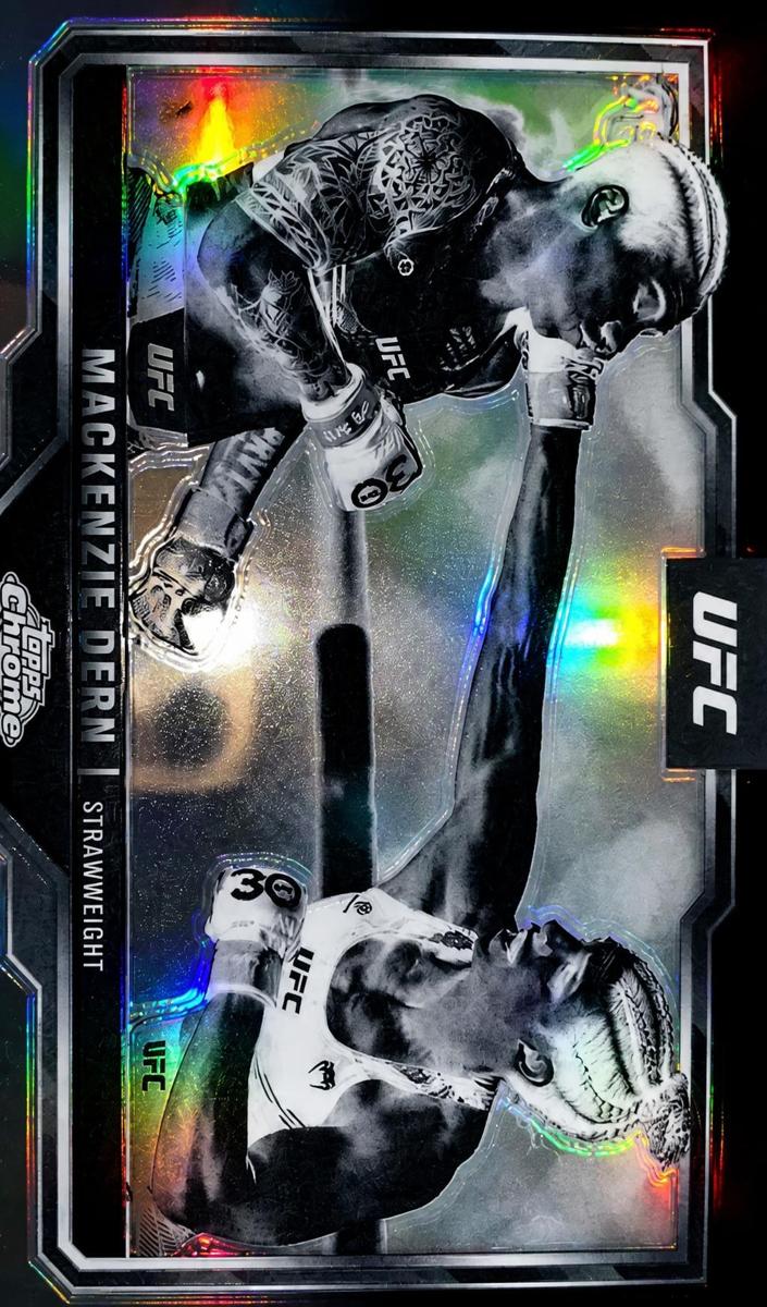 2025 Mackenzie Dern [Negative Refractor] #183