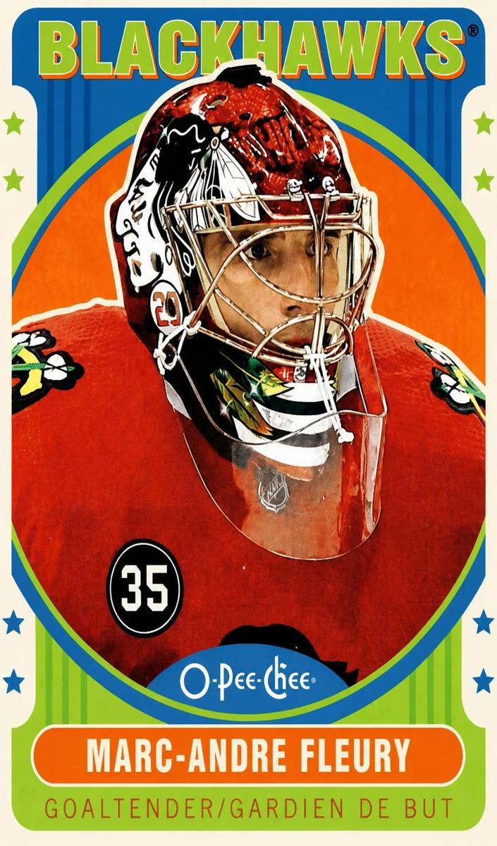 2021 O-Pee-Chee Marc-Andre Fleury #601 card