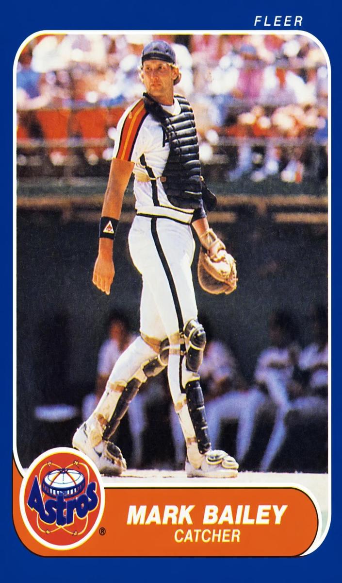 1986 Fleer Mark Bailey #293 card