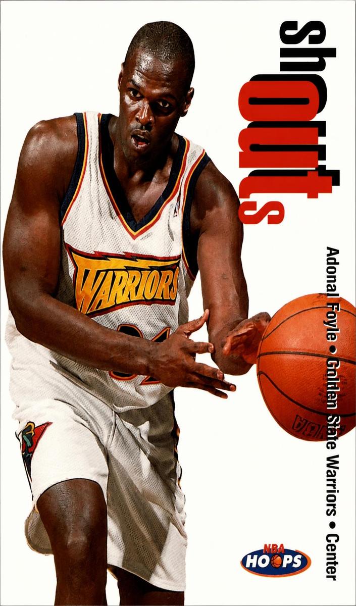 1998 Hoops Adonal Foyle #6SO card