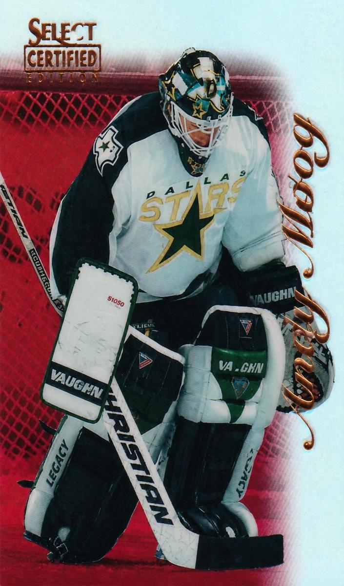 1996 Andy Moog [Mirror Red] #25