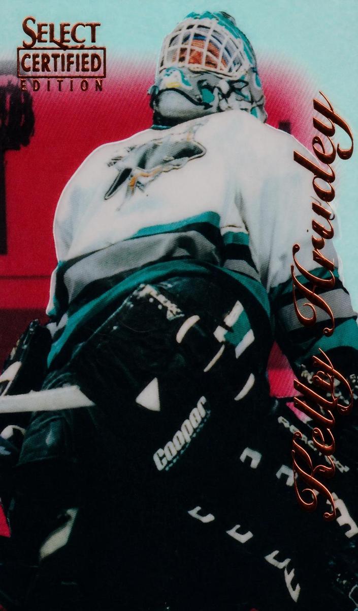 1996 Kelly Hrudey [Mirror Gold] #87