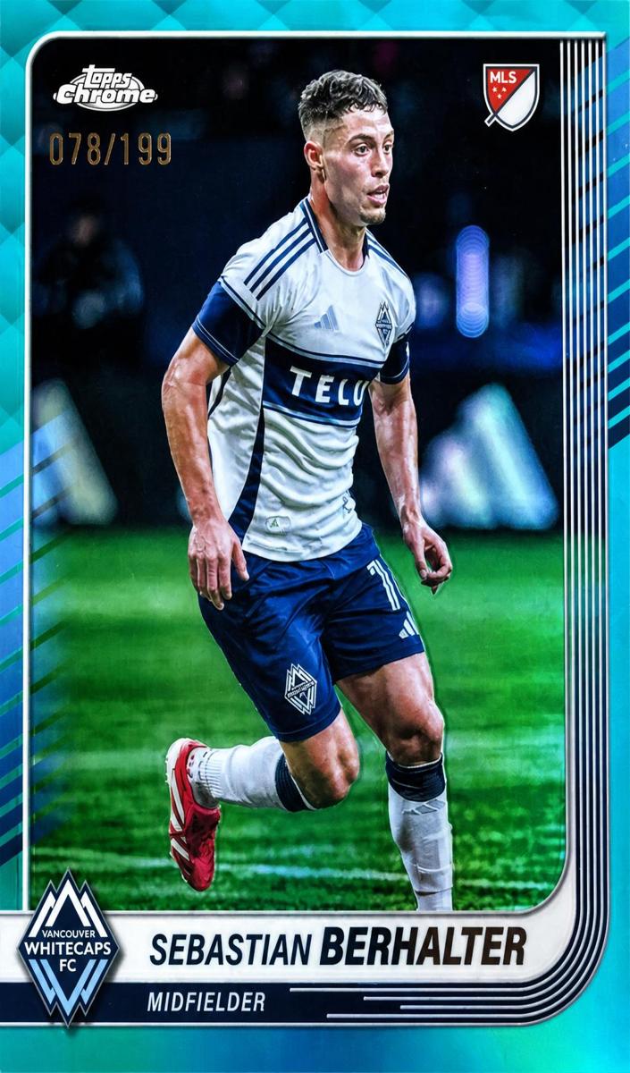 2025 Sebastian Berhalter [Aqua Refractor] #170