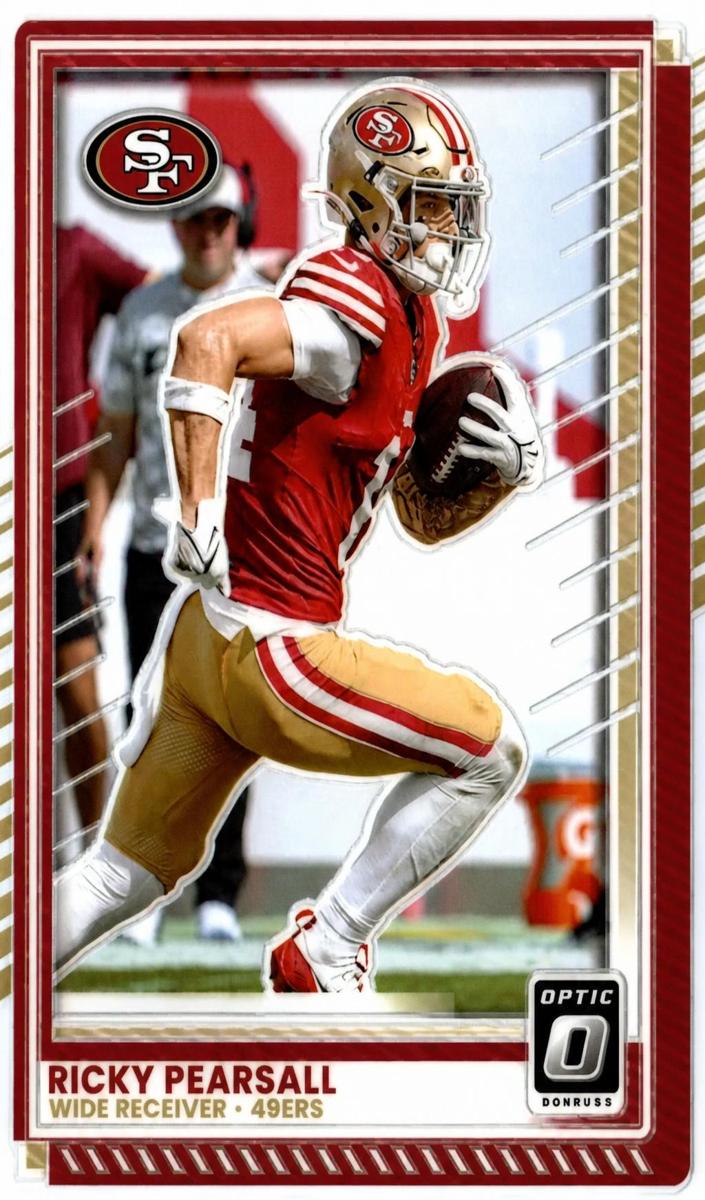 Ricky Pearsall 2025 Donruss Optic Football card