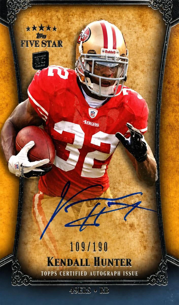 2011 Kendall Hunter #FSFA-KH