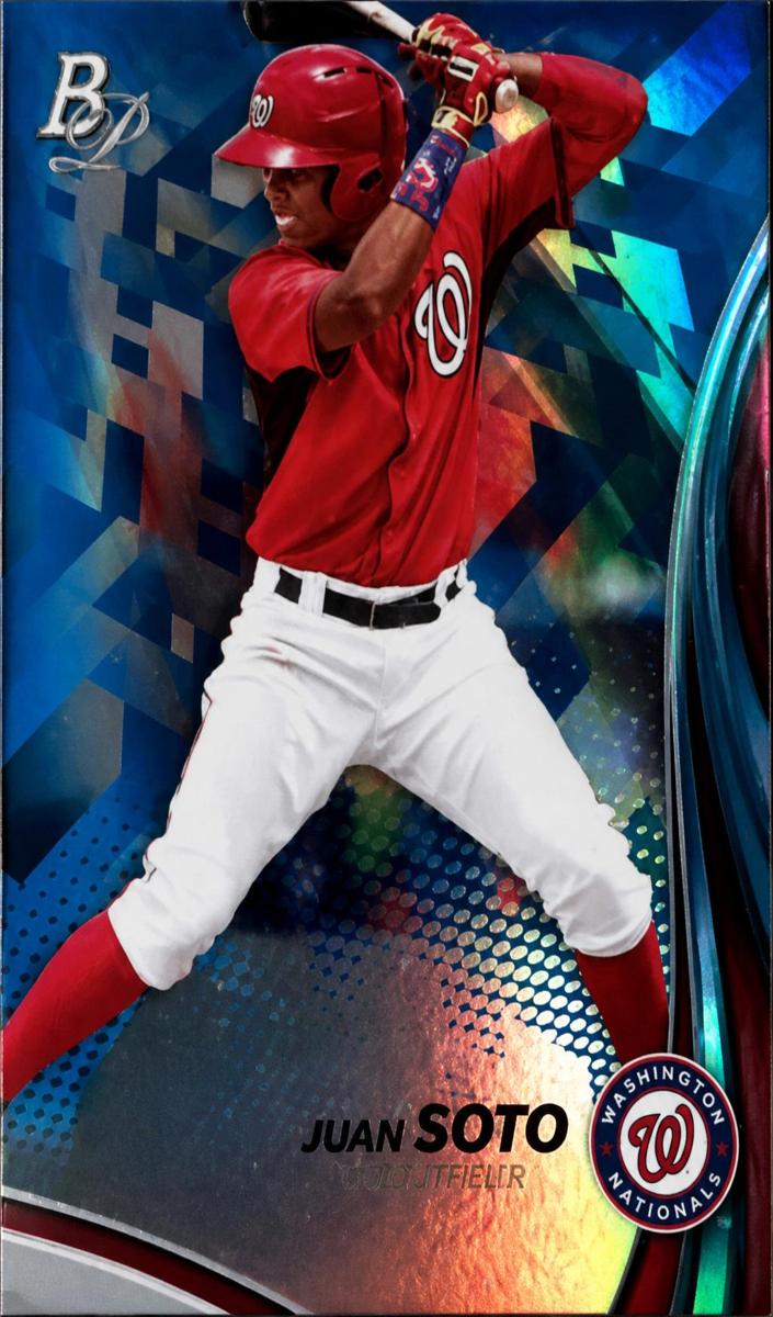 2017 Juan Soto [Royal Blue] #TP-JS