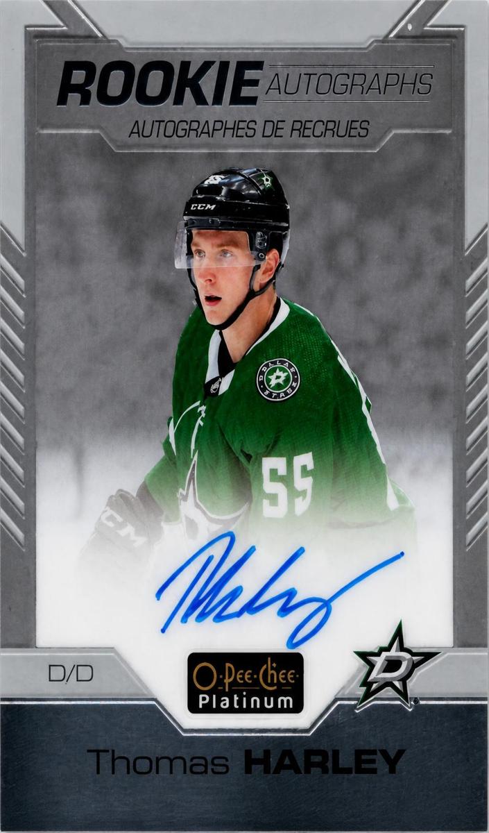 2020 O-Pee-Chee Platinum Thomas Harley [Cosmic] #R-TH card