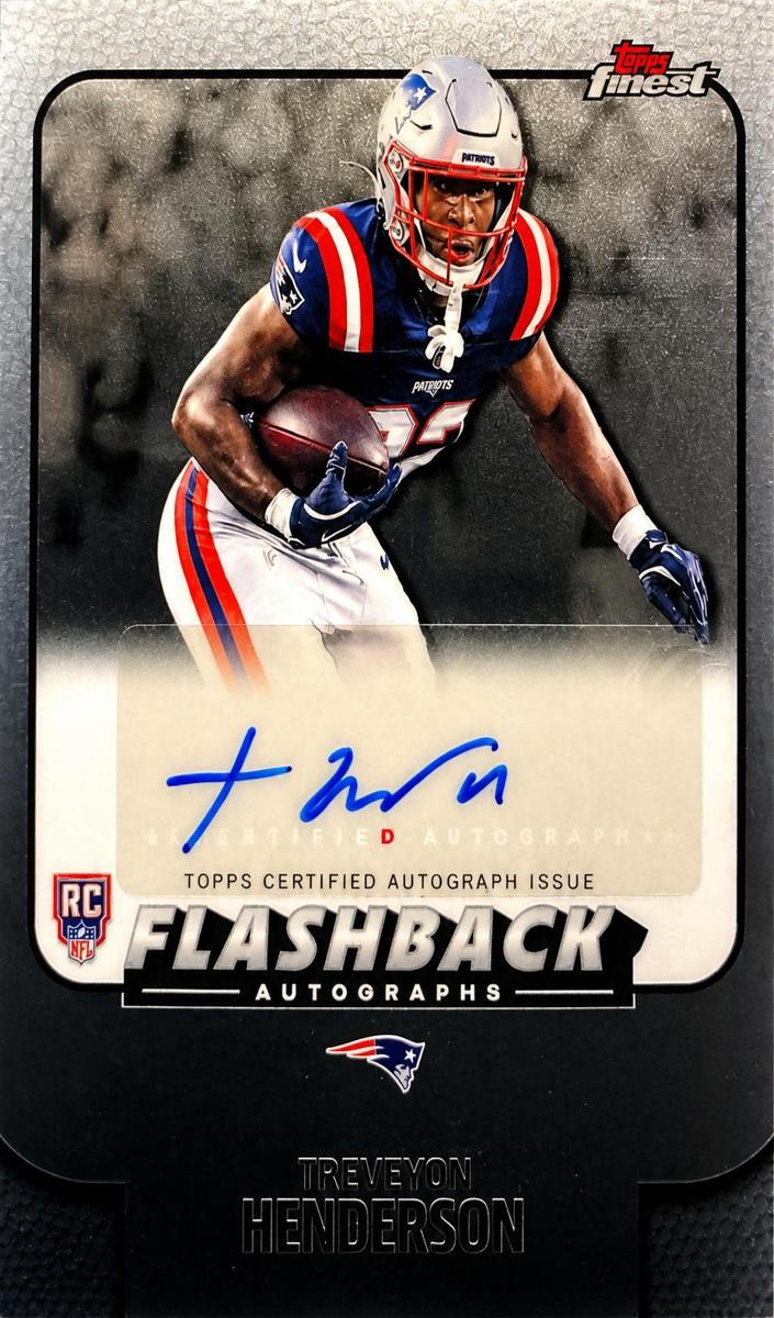 Treveyon Henderson 2025 Finest Football card